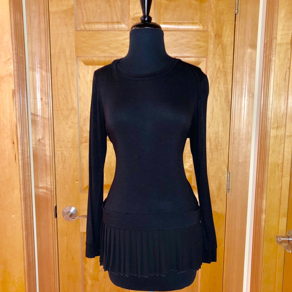 Black Pleated Tunic